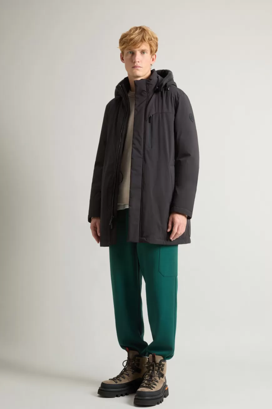 Mountain Parka aus Stretch-Nylon>Woolrich New