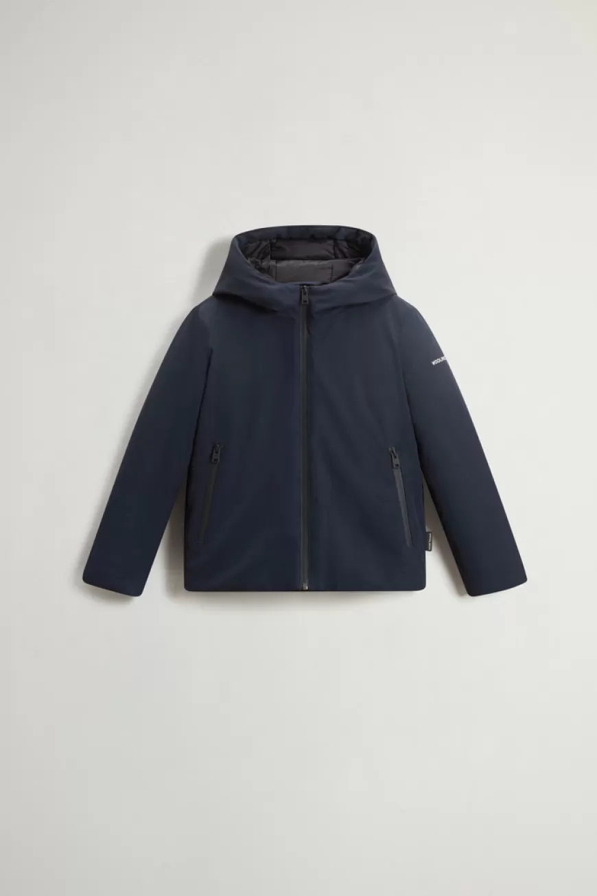 Pacific Jacke aus zweilagigem Stoff für Jungen>Woolrich Hot