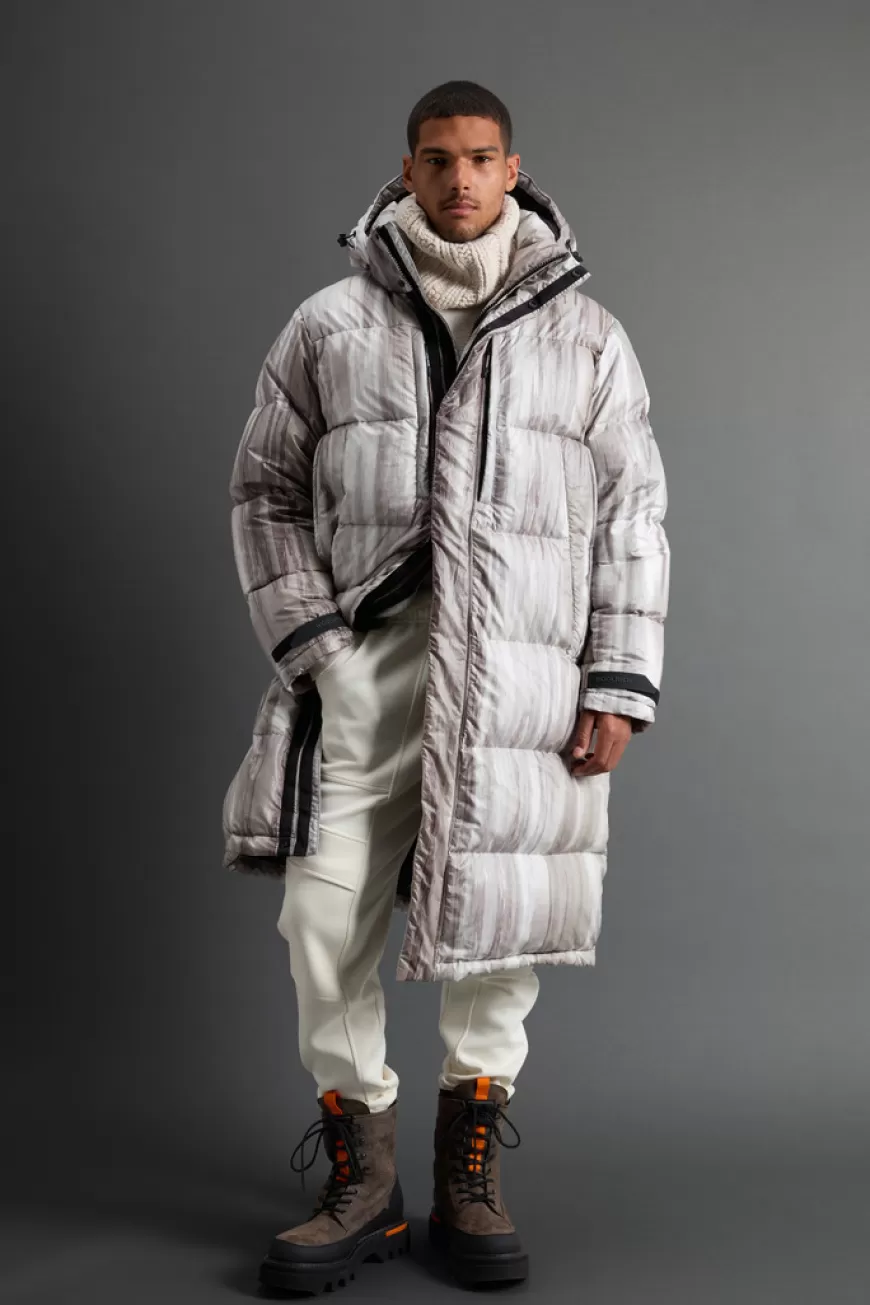 Parka aus Olmetex-Nylon mit Batikmotiv by Todd Snyder>Woolrich Best Sale