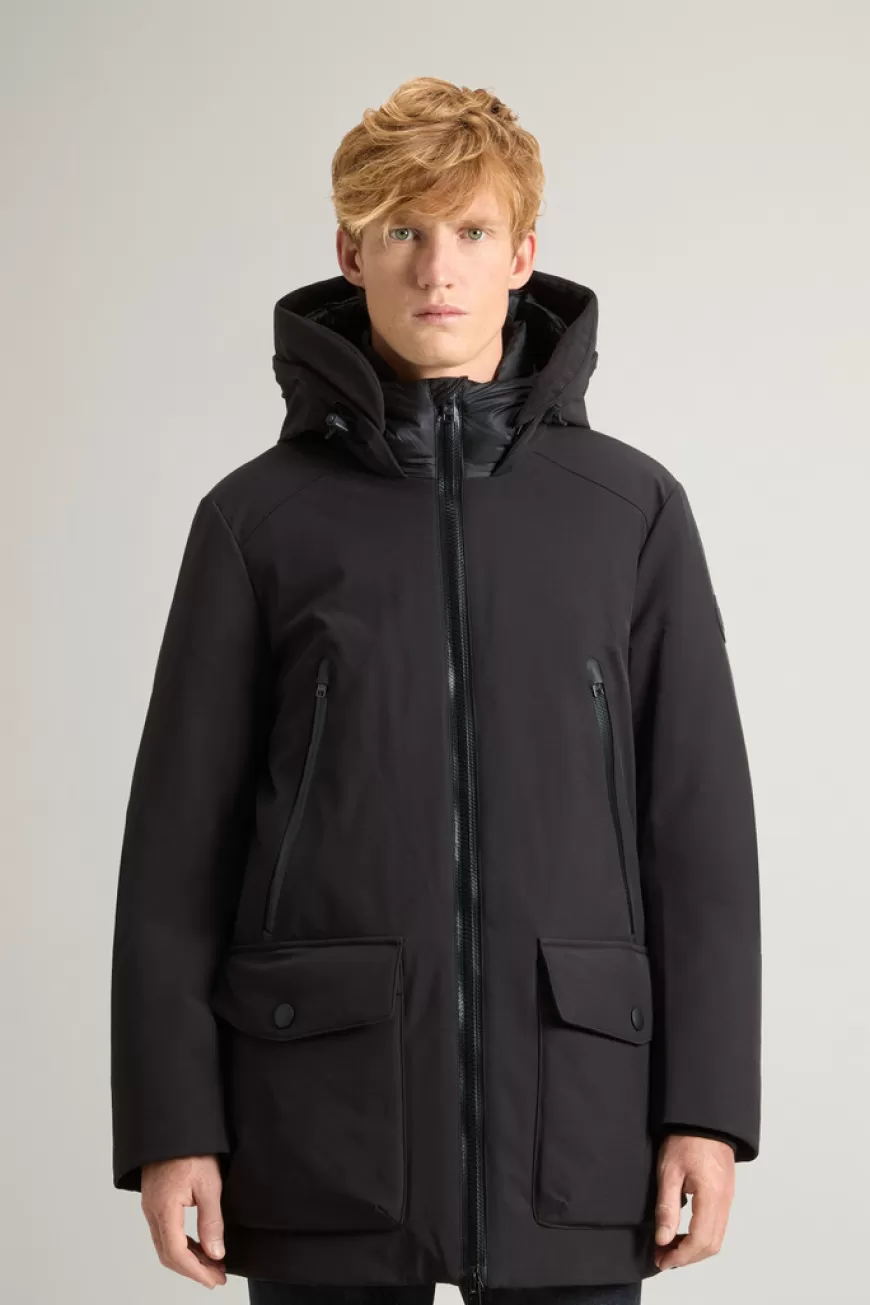 Parka aus Tech Softshell>Woolrich Cheap