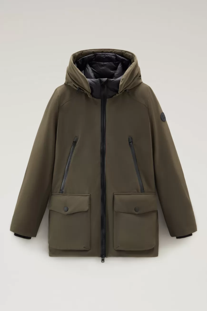 Parka aus Tech Softshell>Woolrich Cheap