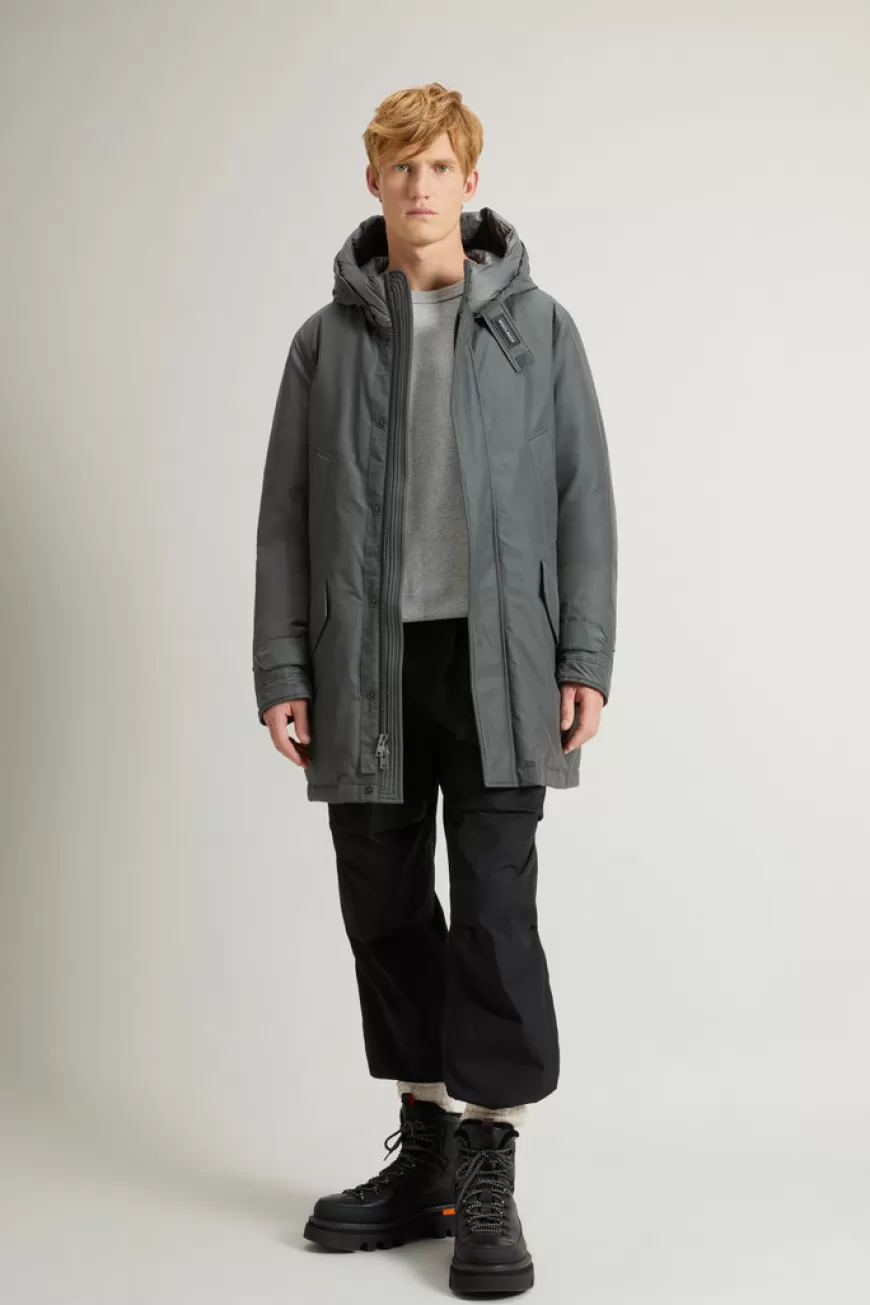Polar Parka aus Ramar Cloth mit hohem Kragen>Woolrich Clearance