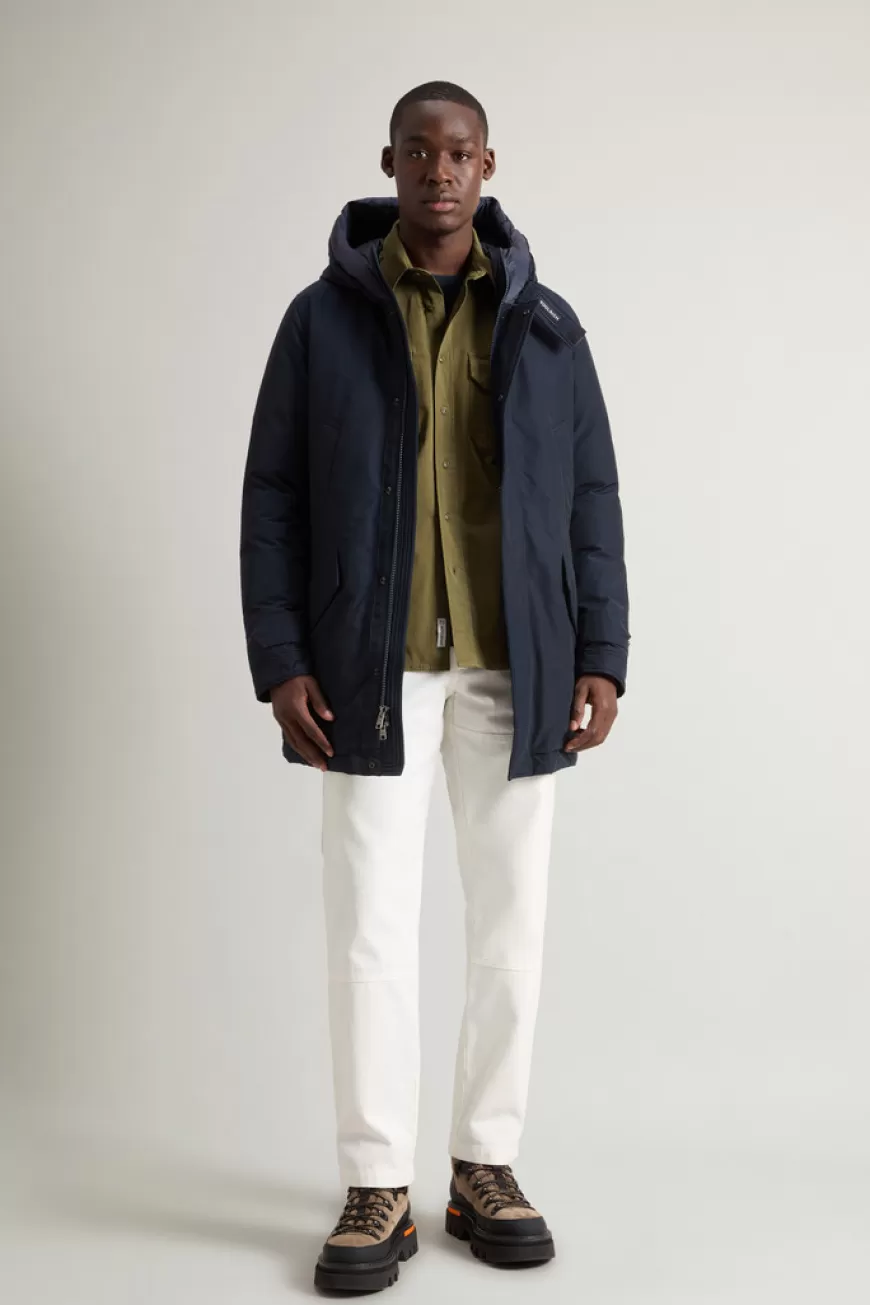 Polar Parka aus Ramar Cloth mit hohem Kragen>Woolrich Best Sale