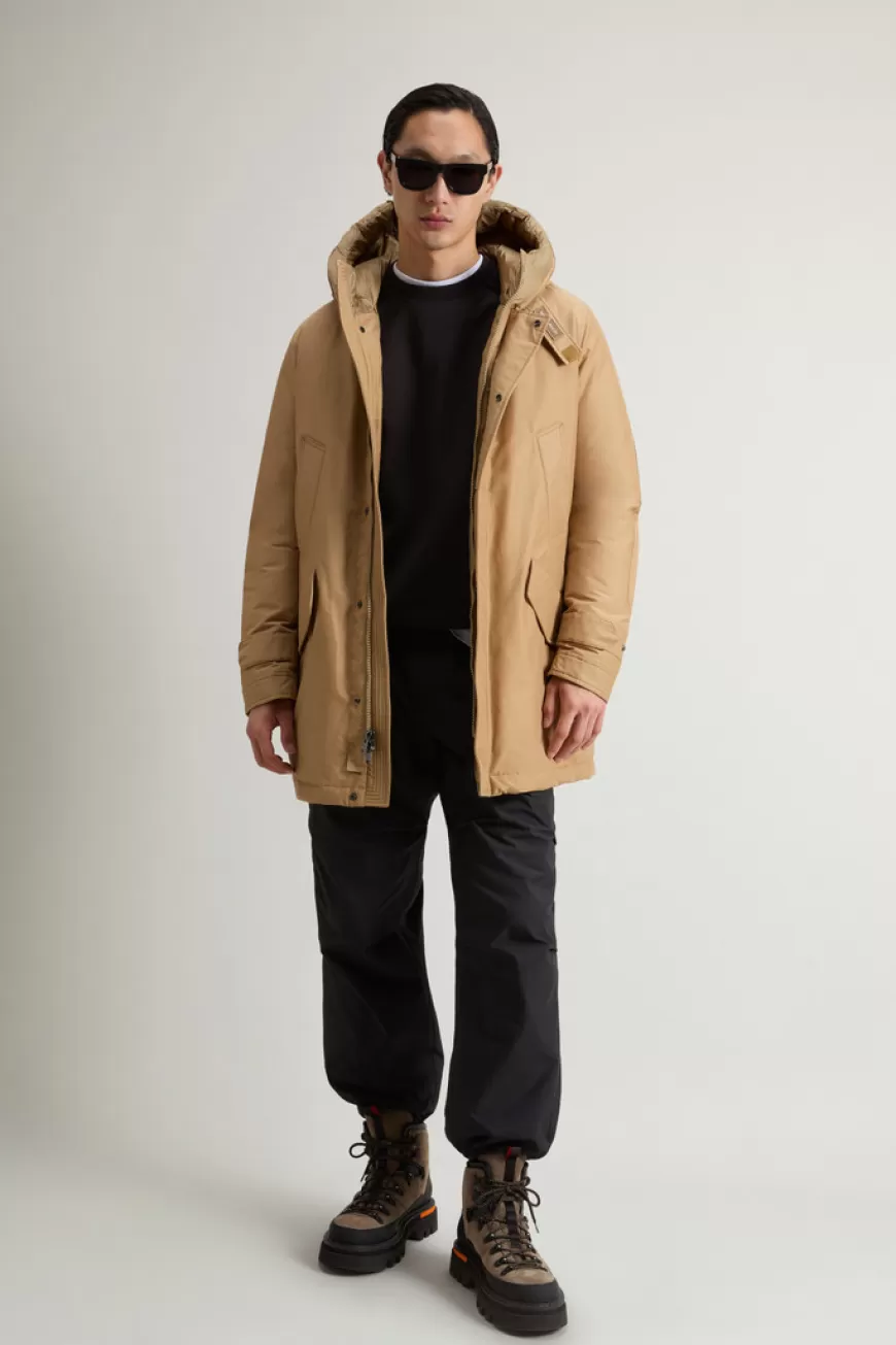 Polar Parka aus Ramar Cloth mit hohem Kragen>Woolrich Discount