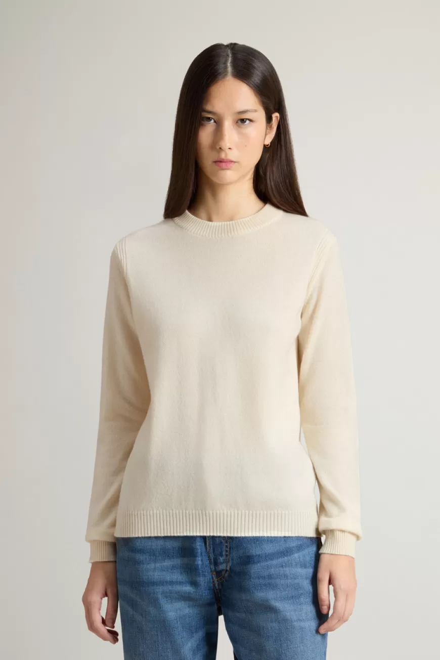 Pullover aus reiner Kaschmirwolle mit Bateau-Ausschnitt>Woolrich Hot