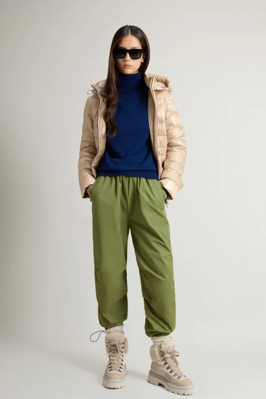 Pullover mit hohem Kragen aus reiner Kaschmirwolle>Woolrich Outlet