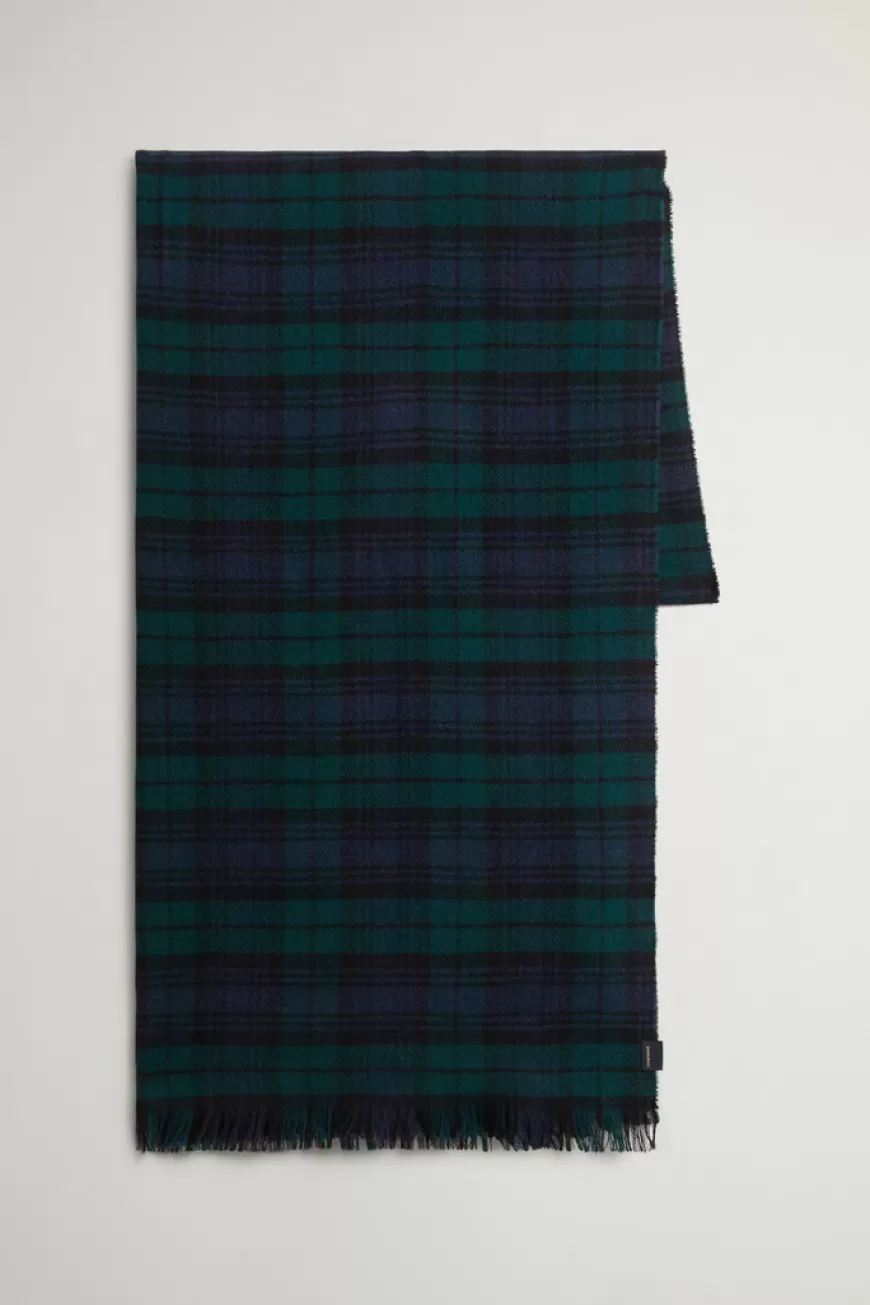 Schal aus einer Schurwoll-Kaschmir-Mischung mit Karomuster>Woolrich Cheap