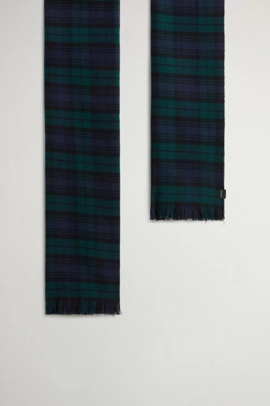 Schal aus einer Schurwoll-Kaschmir-Mischung mit Karomuster>Woolrich Cheap