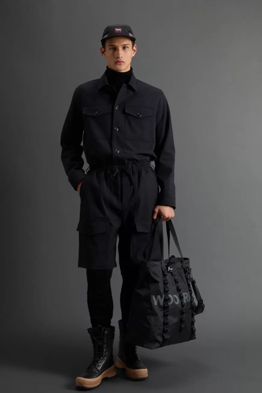 Shorts aus Wollstretch mit Taschen by Todd Snyder>Woolrich Online