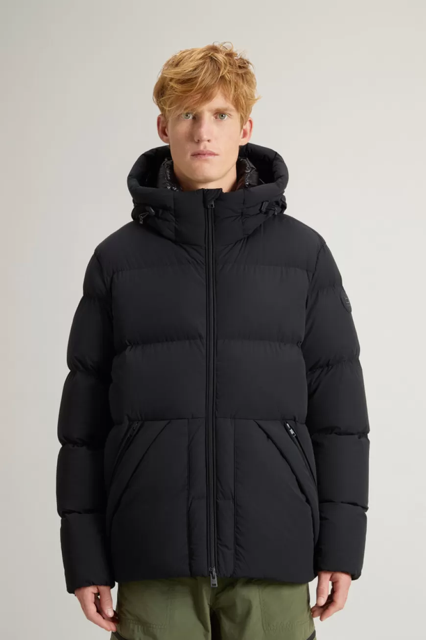 Sierra Supreme Daunenjacke aus Stretch-Nylon>Woolrich Hot
