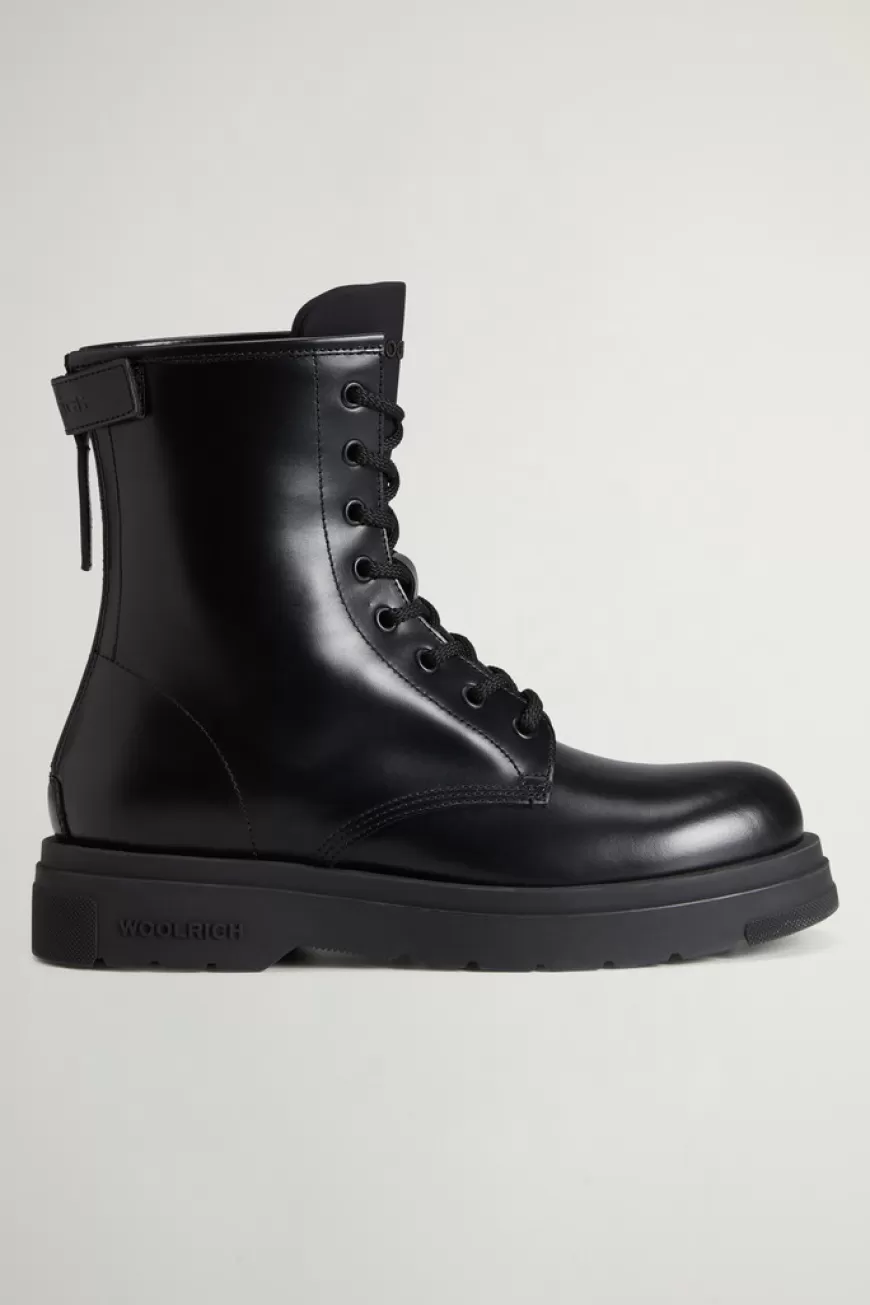 Springerstiefel aus Leder>Woolrich Flash Sale