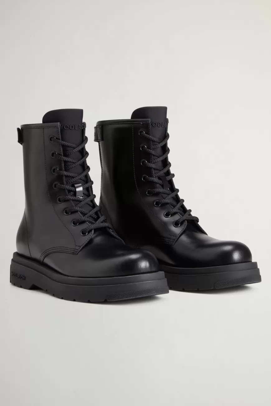 Springerstiefel aus Leder>Woolrich Flash Sale