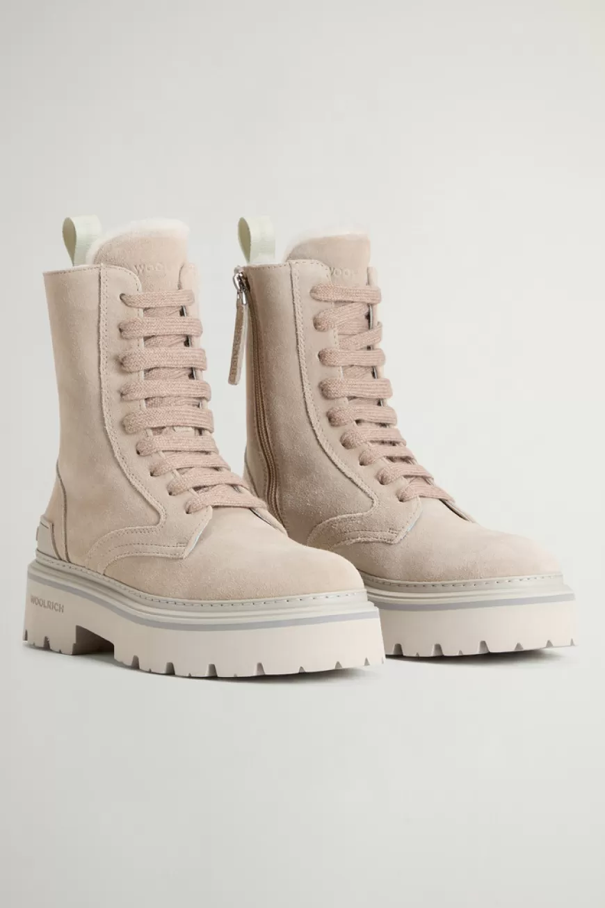 Springerstiefel Logger aus Veloursleder>Woolrich New