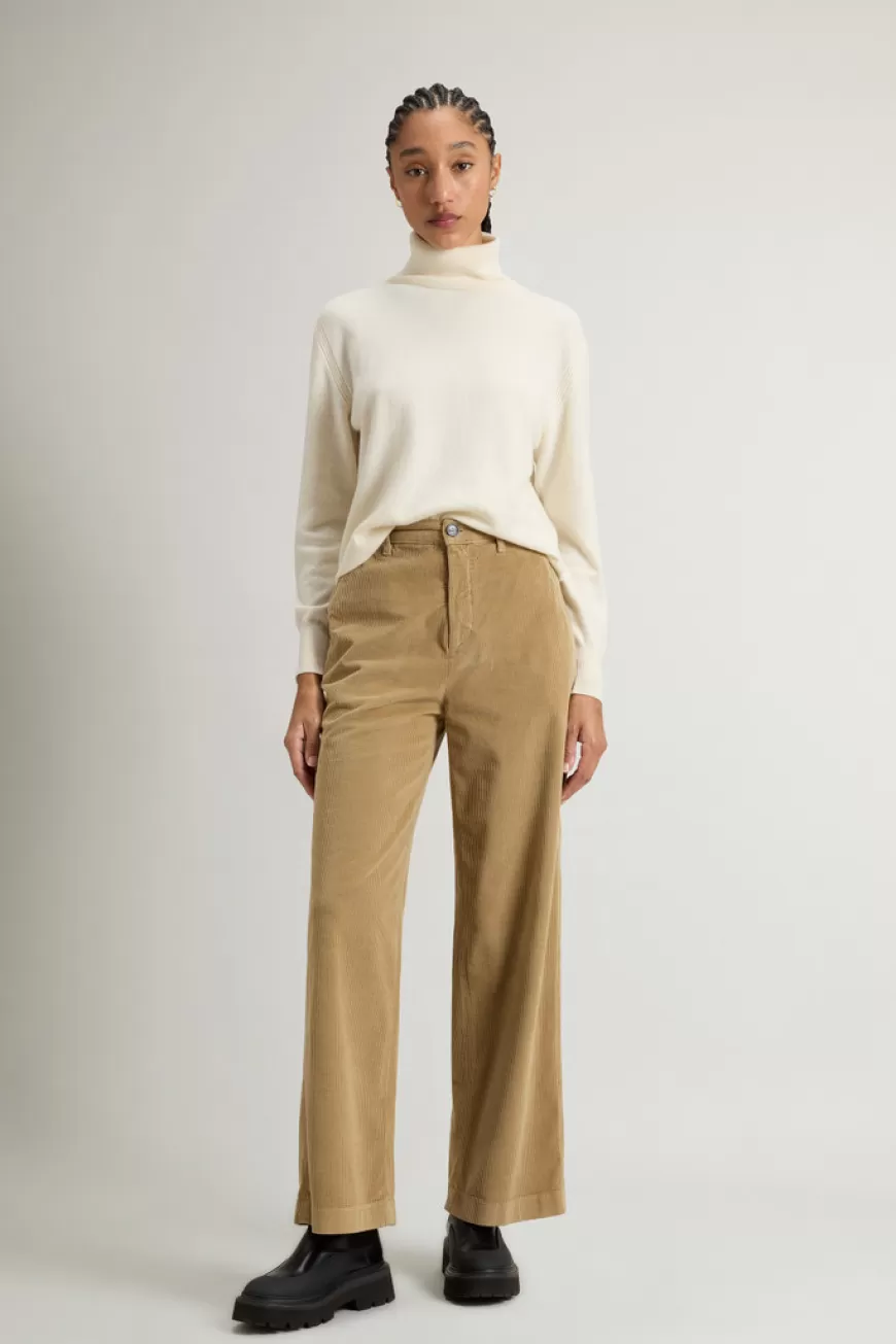 Stückgefärbte Hose aus Cordsamt>Woolrich Best Sale