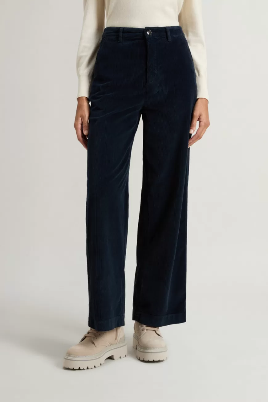 Stückgefärbte Hose aus Cordsamt>Woolrich Best Sale