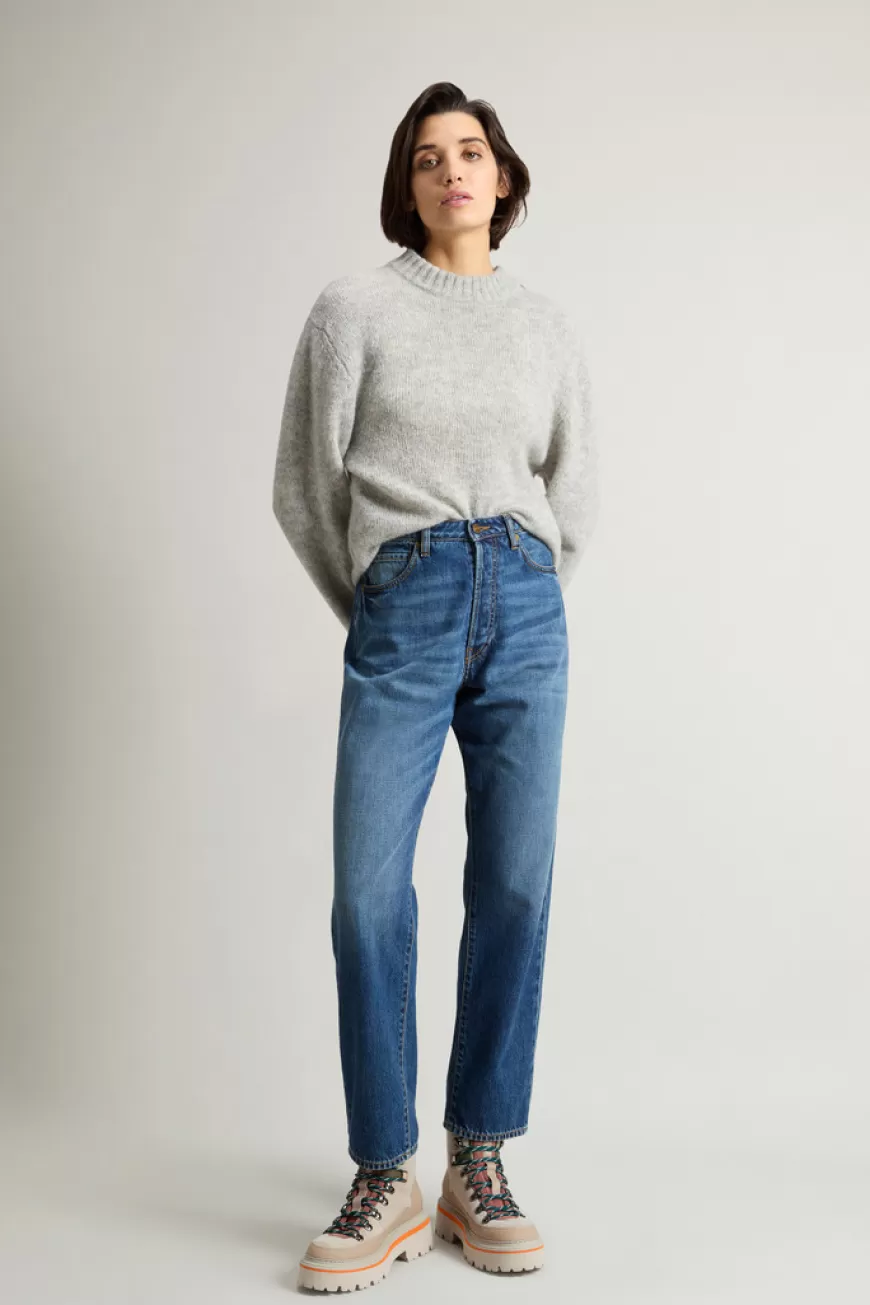 Stückgefärbte Hose aus Denim>Woolrich Discount