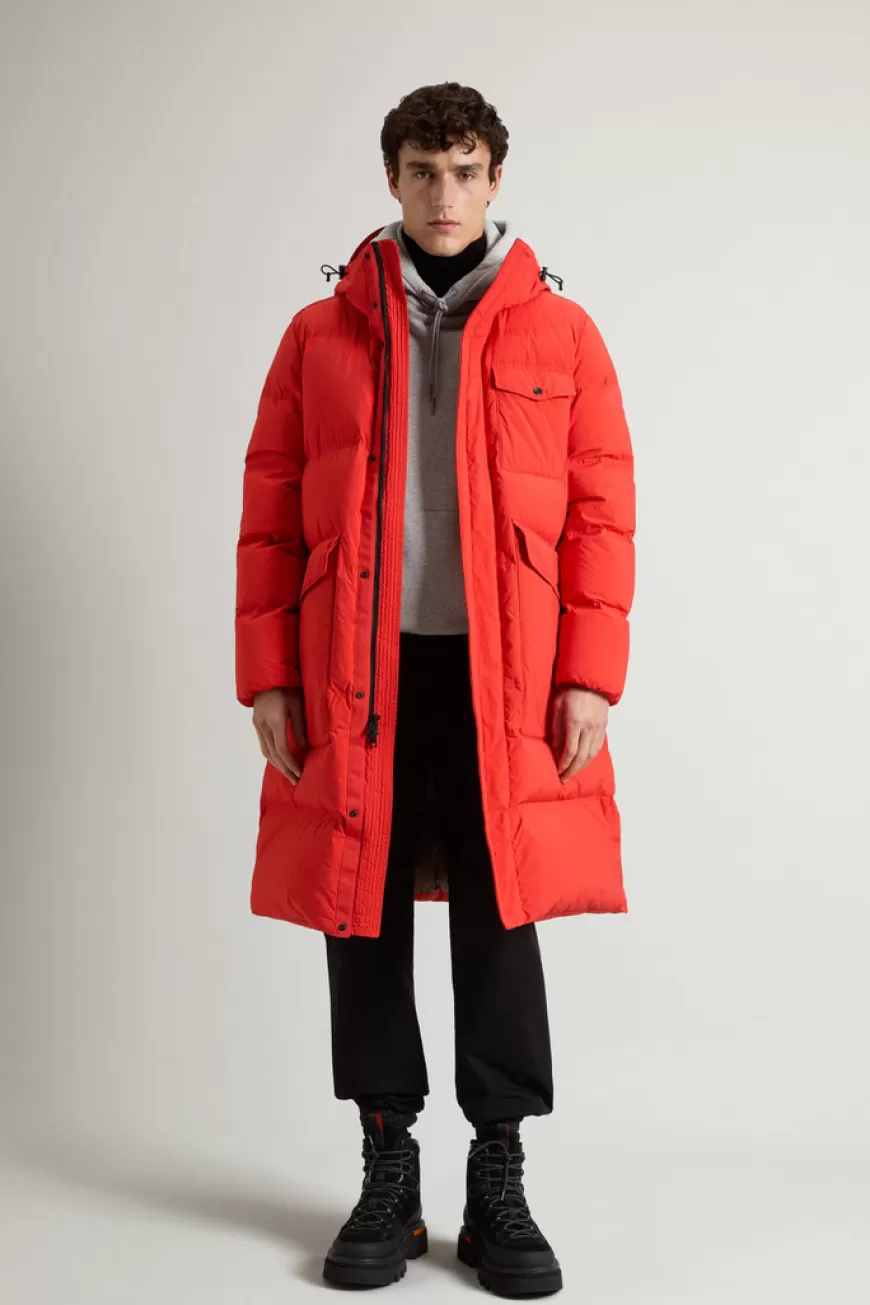 Stückgefärbter Stepp-Parka aus Nylon>Woolrich Best