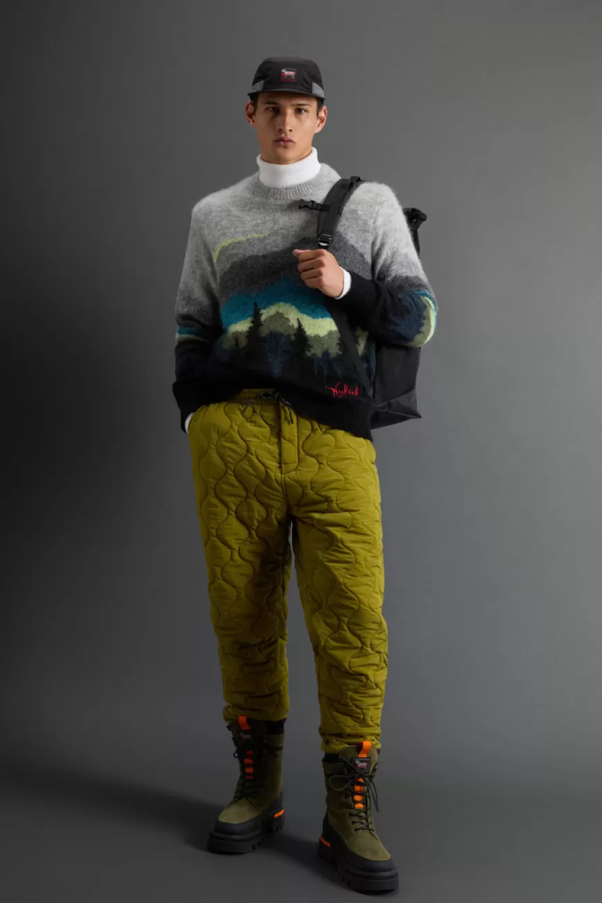 Stepphose aus Ripstop-Nylon-Ciré by Todd Snyder>Woolrich Best