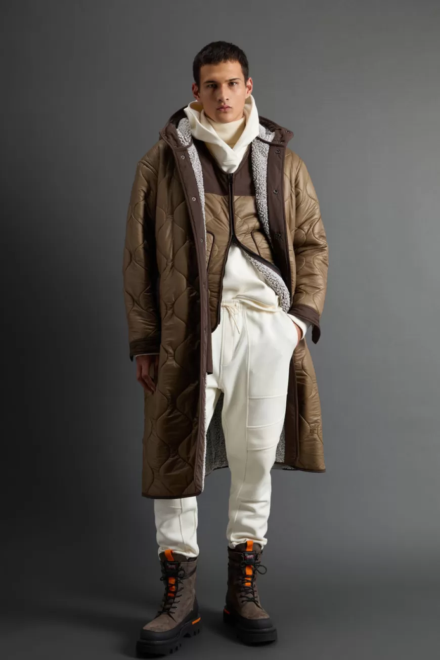 Steppmantel mit Sherpa-Futter by Todd Snyder>Woolrich Online