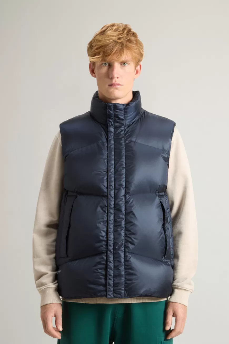 Steppweste aus recyceltem Pertex Quantum Nylon>Woolrich New