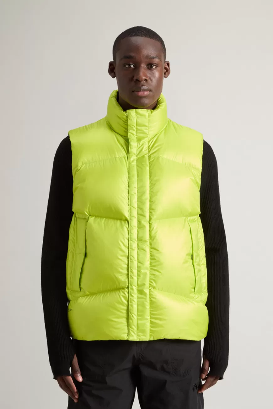 Steppweste aus recyceltem Pertex Quantum Nylon>Woolrich Best