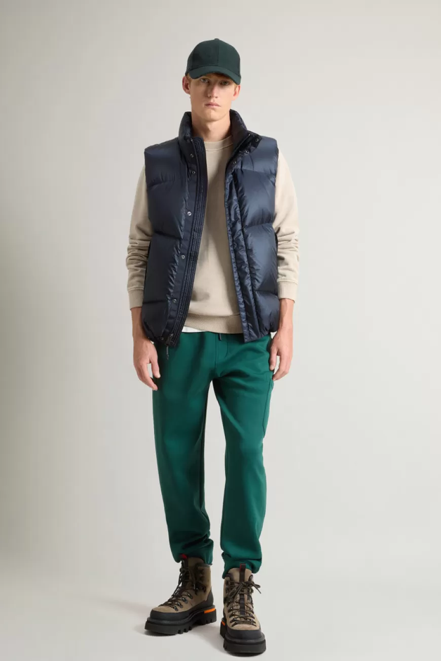 Steppweste aus recyceltem Pertex Quantum Nylon>Woolrich New