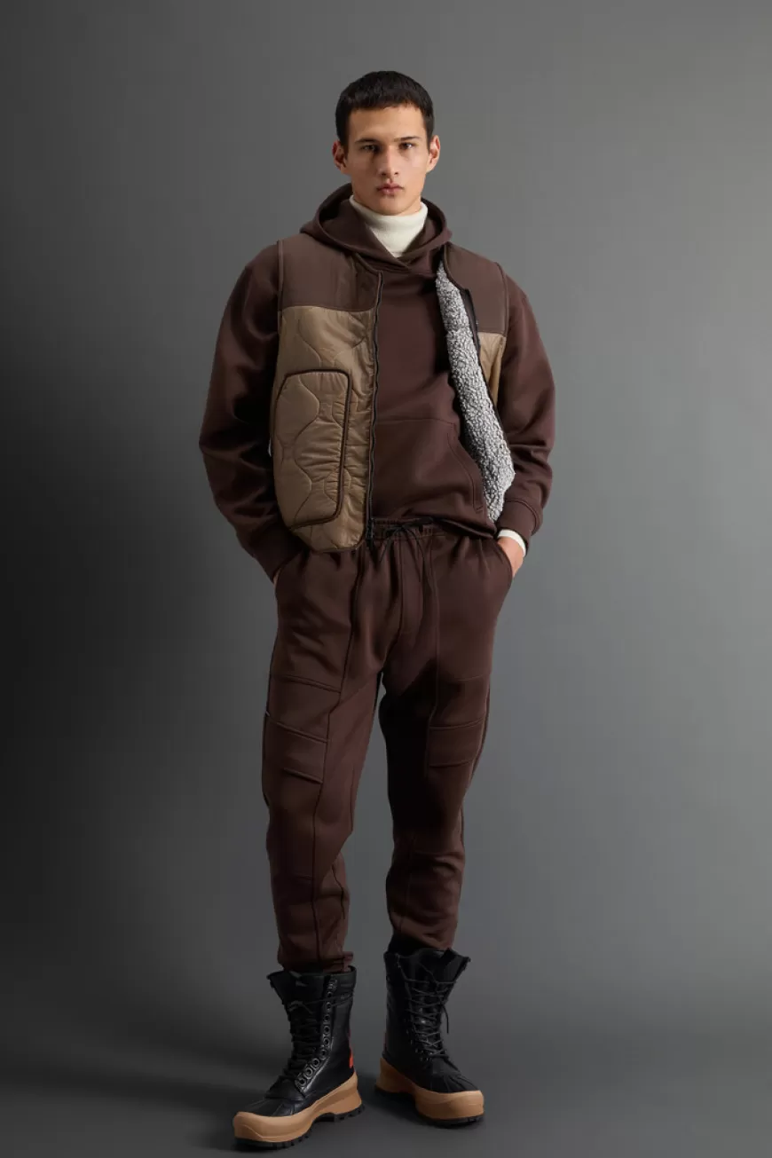 Steppweste mit Futter aus Sherpa by Todd Snyder>Woolrich Flash Sale