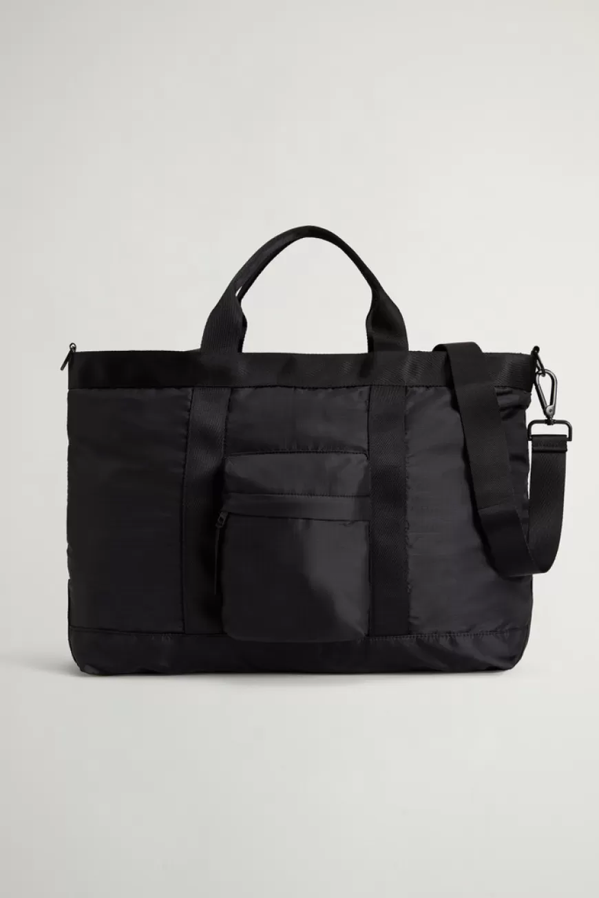 Tote Bag aus Ripstop-Nylon mit abnehmbarem Schulterriemen>Woolrich Discount