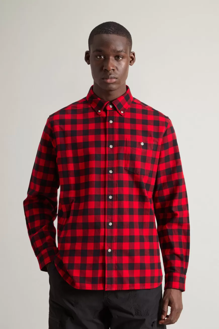 Traditional Karoshirt aus Flanell>Woolrich Best Sale