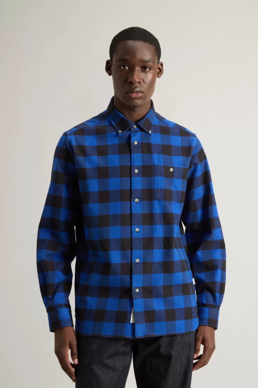 Traditional Karoshirt aus Flanell>Woolrich Outlet