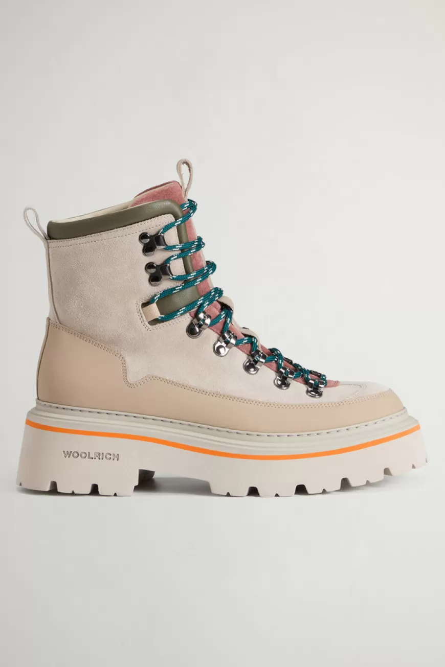 Trekker Schnürboots aus Leder>Woolrich New