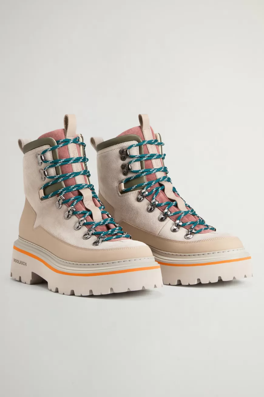 Trekker Schnürboots aus Leder>Woolrich New