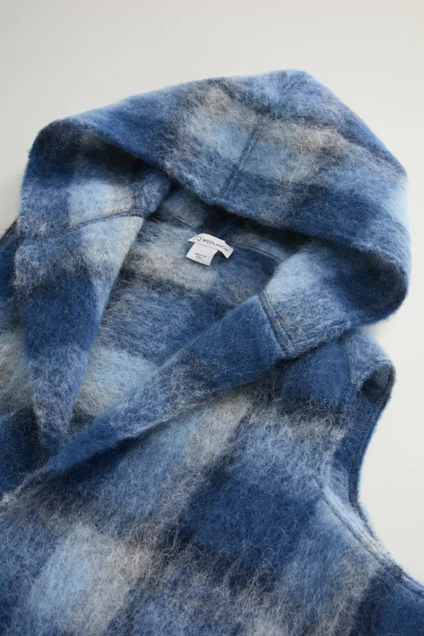 Umhängeschal mit Kapuze aus Alpaka, Mohair und Schurwolle>Woolrich Cheap
